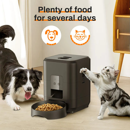 Automatic Smart Pet Feeder Dispenser Food Machine With Bowl