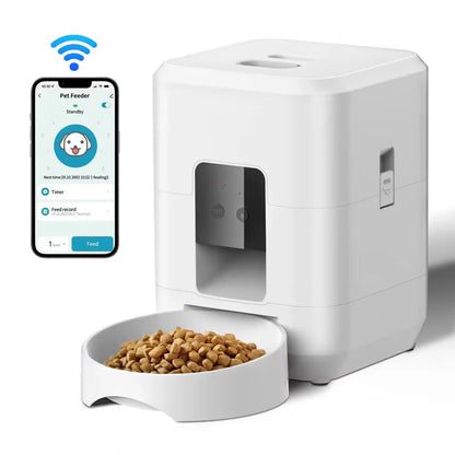 Automatic Smart Pet Feeder Dispenser Food Machine With Bowl